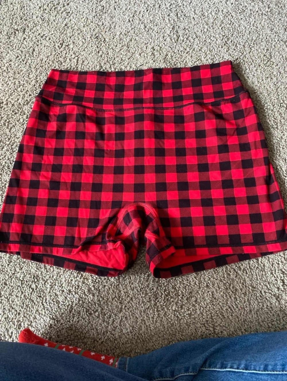 💕 Buffbunny Buffalo Monarch  Checkered Shorts 4inch
